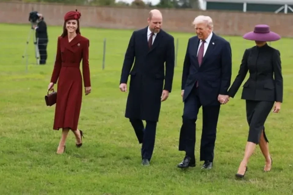 Принц і принцеса Вельські провели приватну зустріч з подружжям Трампів
