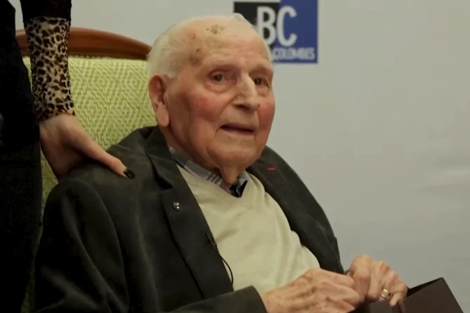 Найстарший олімпійський чемпіон помер у віці 101 року