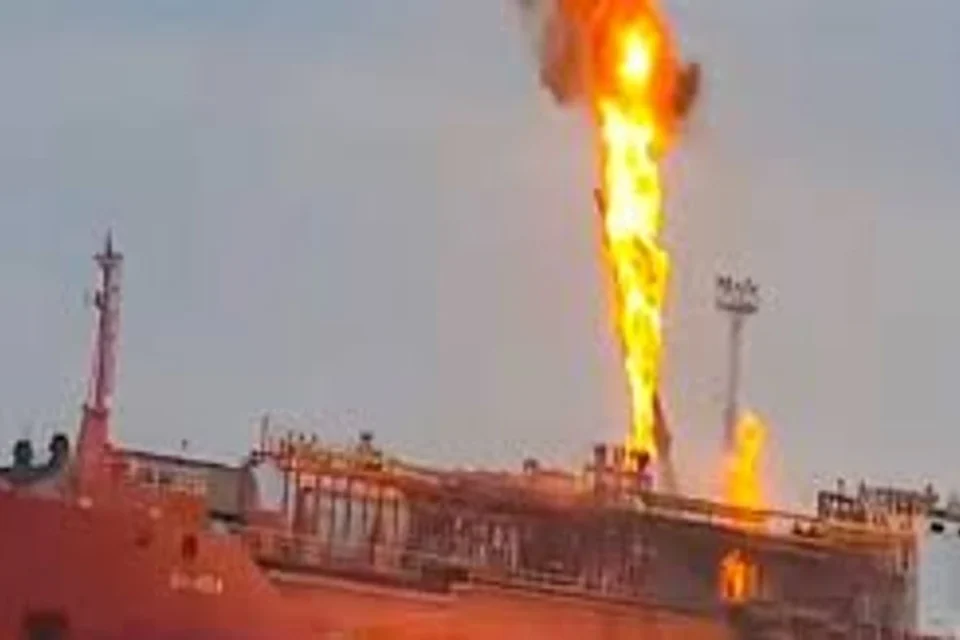 Після атаки рф на порт Ізмаїл на судні загорілося обладнання для перекачування газу: розгорнуто оперативний штаб, підстав для евакуації немає