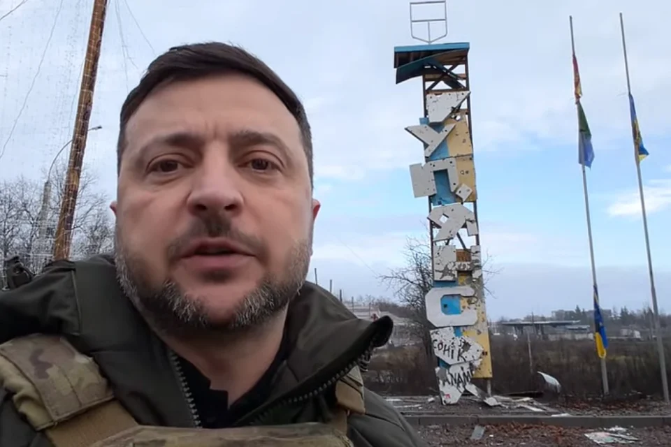 Зеленський відвідав Купʼянський напрямок: