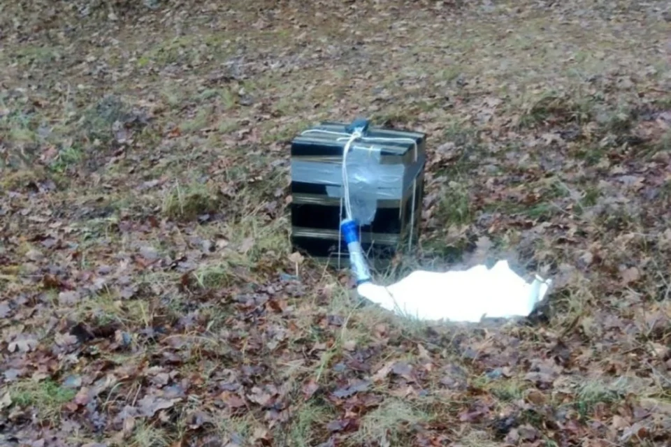 На Волині виявили повітряну кулю з білоруською контрабандою на шляху до ЄС