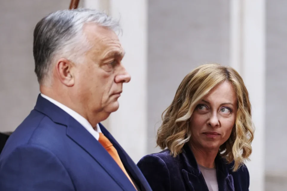 Мелоні сказала лідерам ЄС, що розуміє позицію Орбана щодо України - Politico
